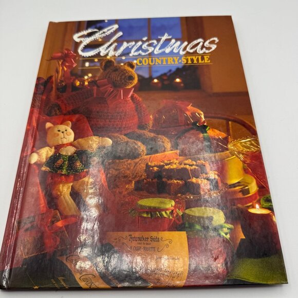 Christmas Country Style Hardcover Book By Reiman Publications 1991 - Picture 1 of 10